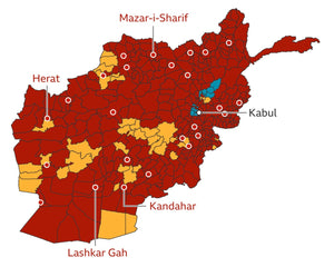 Afghanistan is SURROUNDED