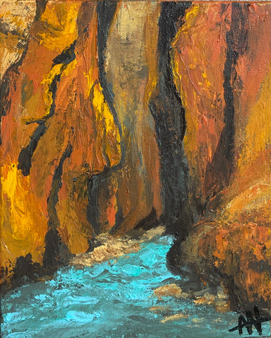 Narrows View 8"x10"