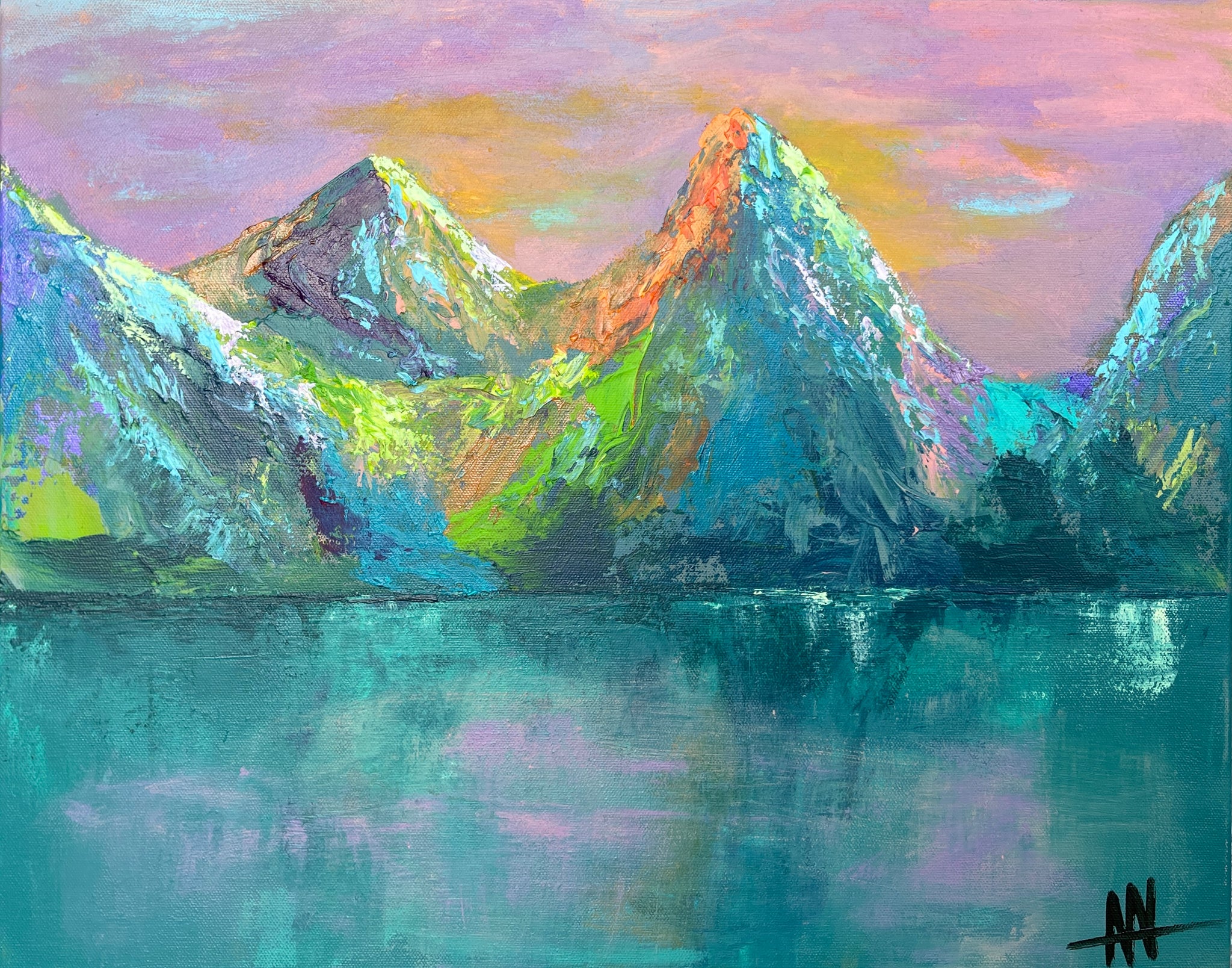 Sunset View 16”x20”