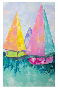 Let's Sail Away 39”x63”
