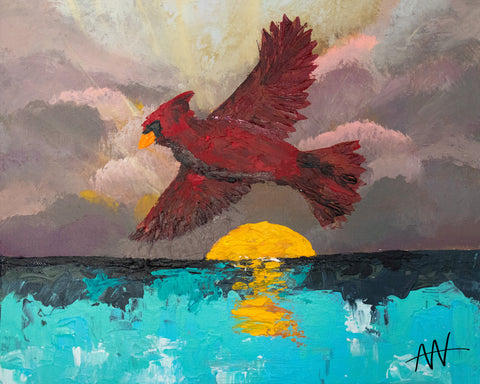 Hope at sunset
