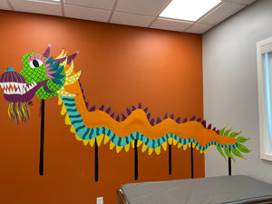 Chinese Dragon Mural